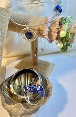 Vintage/Estate/Modern Jewelry Lot 40+piece, Natural Stone/MOP/Abalone