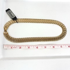 NWT Vintage 1960’s Monet Gold Plated Necklace Signed Original Vintage Price Tag
