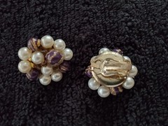 1950’s-1960’s Clip-On Earrings MCM Vintage