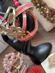 Pretty In Pink – 29 Piece Jewelry Lot – Trifari, Kors, Monet, J Crew, Avon ++