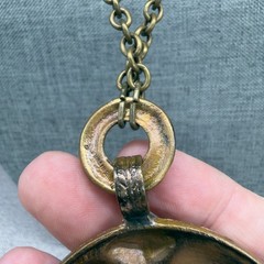 Vintage Necklace Kalevala Koru Germund Paaer Egyptian Revival Pendant
