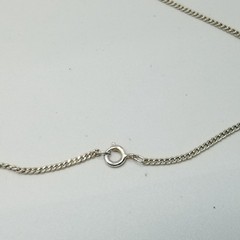 Vintage Four Leaf Clover Bubble Charm Pendant Necklace 18 Inch Chain Good Luck