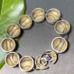 FIFA Soccer Ball Vintage Bracelet Sports Estate Jewelry Pre-Owned 7″ Foldover