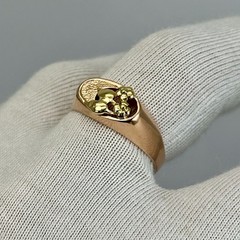 USSR Vintage Original 583 14K Rose & Yellow Gold Ring 2.90 g. 7,25 US Ukraine