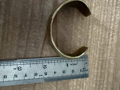 Vintage Brass Thunderbird Cuff Bracelet Southwestern Tribal Boho Artisan Unisex