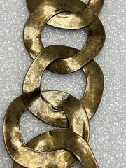 Lot Of 3 Gold & Brass Tone Bracelets