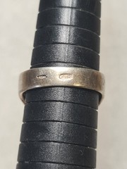 Vintage Silver 875 Ring Soviet Vintag1980 Olympics Moscow size 8,75. 18,75 mm.