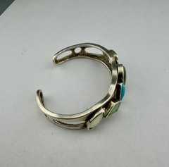 Vintage Sterling Silver Cuff Bracelet Signed Whitney Kelly 29 Grams