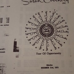 PRINTED COPY OF A DEC 1973 “QUICK REFERENCE GUIDES ” SARAH BOOK 4 PAGES
