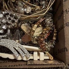 Vintage to Now Jewelry Lot, All Wearable Untested. No Broken. Box A9
