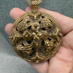 Vintage Necklace Kalevala Koru Germund Paaer Egyptian Revival Pendant
