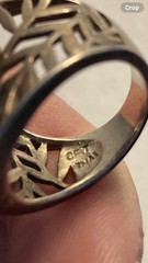 Vintage Heirloom Turquoise 925 Silver Ring SIZE 7 with Free Shipping