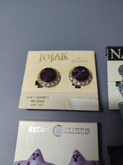 Lot Of 4 Pairs Vintage Clip-on Earrings