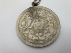 VTG BELL TRADING CO NICKEL SILVER PACIFIC NORTH WEST NATIVE WHALE SALMON PENDANT