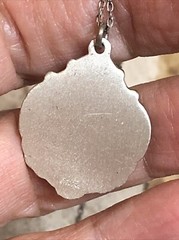 24. CREED Sterling 925 Cable chain St. Anthony Pendant Necklace 18″, 7.5g