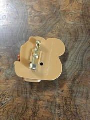 Vintage Hallmark Cards Plastic Autumn Squirrel Brooch Pin Statement Jewelry