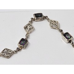 Mystic Topaz Bracelet Adjustable 7 – 8 Inches