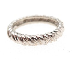 Ross Simons 925 Sterling Silver Vintage Ribbed Band Ring Size 7.75