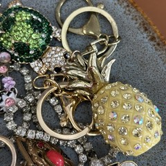 Junk Jewelry Crafting Lot Blingy Sparkling Rhinestones Junk Drawer 1lb