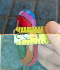 Vintage 80s Matching Necklace And Bangle Bracelet Painted Wood Set