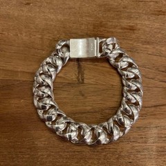 American Import Silver Bracelet Chain Link TAXCO