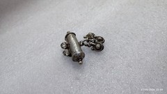 Vintage 1990s Rare real old Handmade High Grade old Silver Rajasthan Tribal Pend