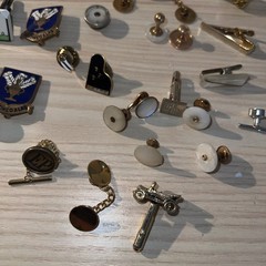 Vintage To Contemporary Men’s Cufflinks/pin Misc Lot. Reseller Lot.