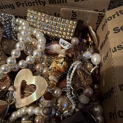 Vintage to Now Jewelry Lot, All Wearable Untested. No Junk. Box D3