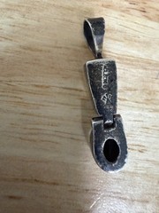 Acleoni Jewelry Pendant 925 Sterling Hinged Vintage Very Unusual