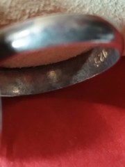 Vintage Sterling Tigers Eye Ring