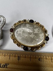 Elegant Brooches TC Cat KC Butterfly UNK Gold Tone See Pictures A102