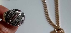 Vintage Jewelry LOT Signed Necklace Earrings Brooch Ring Bracelet Trifari More