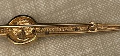 Vintage Metropolitan Museum Of Art Gold Veneer 925 Brooch /pin Sun Dial 1992 KHM