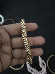 9 Vtg Bracelet Rhinestone Metal Faux Pearl Beads 7 Stretchable