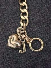 RARE Y2K VINTAGE JUICY COUTURE ALL 3 ADD ON CHARMS BRACELETS