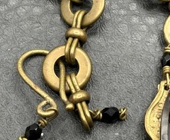 Vintage Heraldic Lion Cameo Chunky Victorian Revival Pendant Chain Necklace 19”