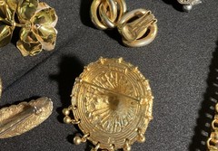 Vintage Rhinestone Jewelry Lot (High End Pieces) See Description