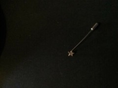 Etsy Unigue 80’s Vintage Gold Star Stick/Lapel Pin