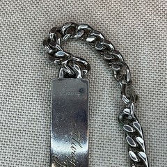 Vintage Marked Sterling Signed Elco ID Bracelet 34g Engraved Jim Always Jo