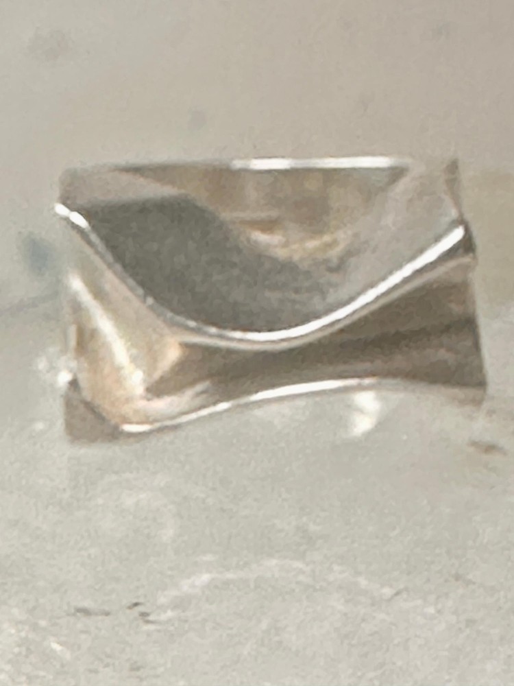 Bjorn Weckstrom ring size 5.50 band sterling silver women circa 1970’s