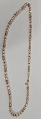 Napier Faux Pearl Golden Metal Beaded Beads Single Strand Hook Clasp Jewelry