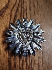 RJ Graziano Starburst Cherub 1997 Pin Pendant