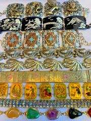 Vtg Costume Jewelry Lot Trifari Monet Matching Sets Enamel Rhinestone MOP