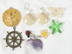 Vintage & Modern Costume Jewelry Lot Collection Many Nautical Pieces
