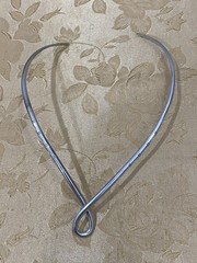 JMS Joseph M. Shanholtz 925 Sterling Silver Vintage Collar Choker Necklace