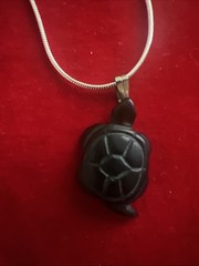 Vintage Glass Sea Turtle Necklace As Pictured Nice These Make Great Gifts 😍