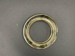Clear Soft Yellow Vtg Beetle Bracelet Translucent Resin,,1960s, NOS(#1)
