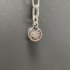 4th of JULY Perfect Gift Rare CAROLINE EMMONS Art Deco NEW Silver Tone Necklace