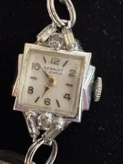 Vintage 6 Watch Head Bracelet Wittnauer 10K GF Paul Breguette 17J Swiss