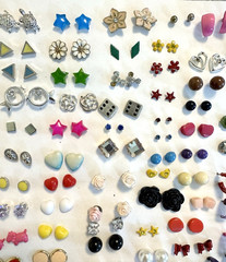 140 Pair Vintage to Mod Wearable Pairs of EARRINGS Various Styles